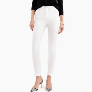 Jcrew White Lookout High-Rise Crop Denim Jean